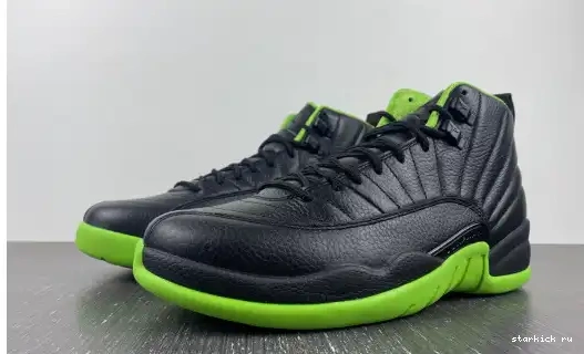 GREEN 12 AJ12 FLIGHT DOF Jordan BLACK 0516